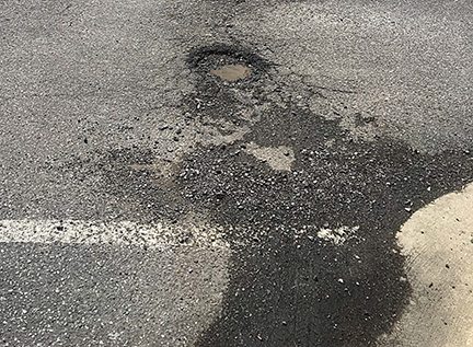 pothole repairs