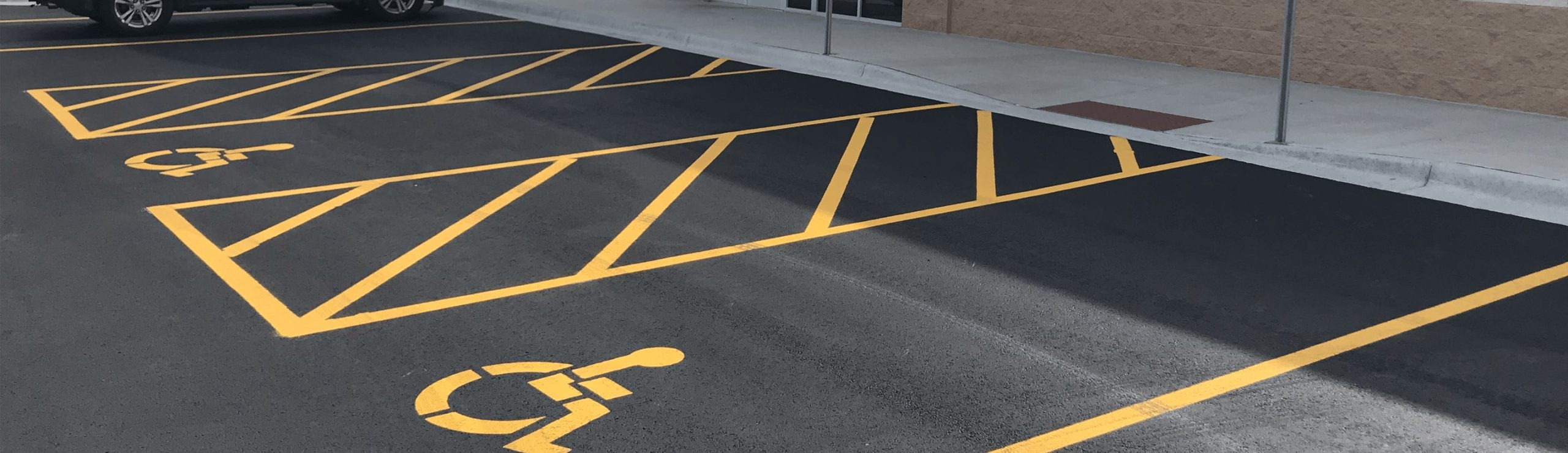 handicap parking spaces