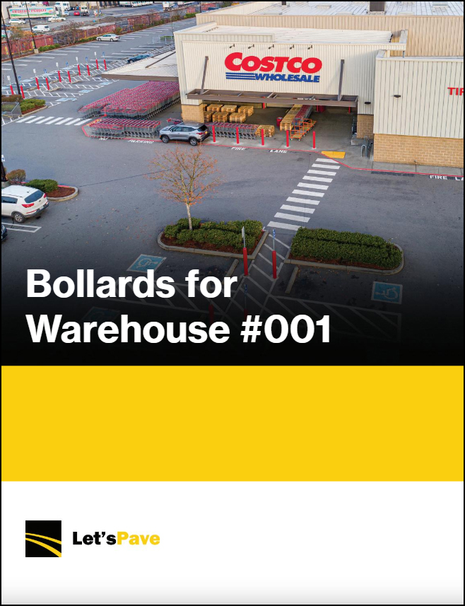 cover for resource about installing bollards in warehouse