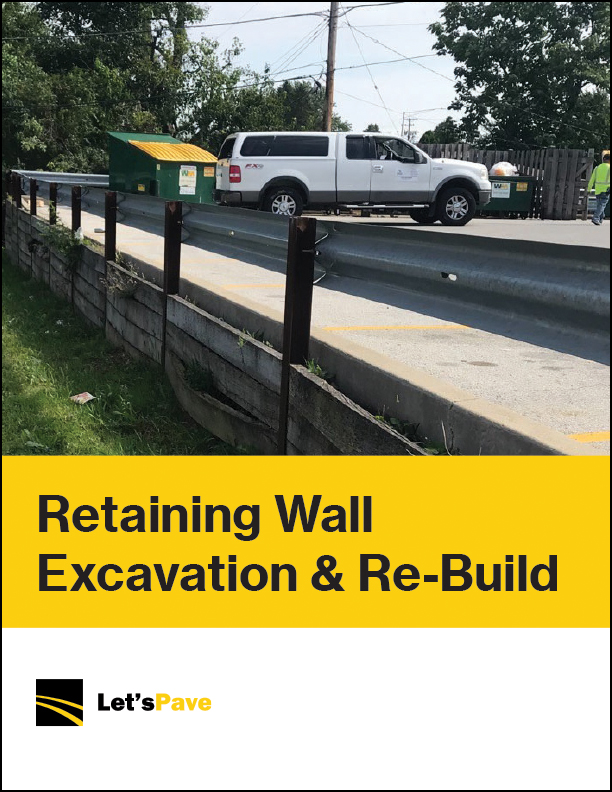 cover for resource about wall excavation and re-build