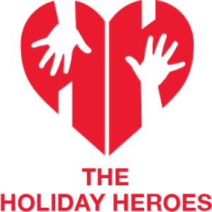 The Holiday Heroes branding