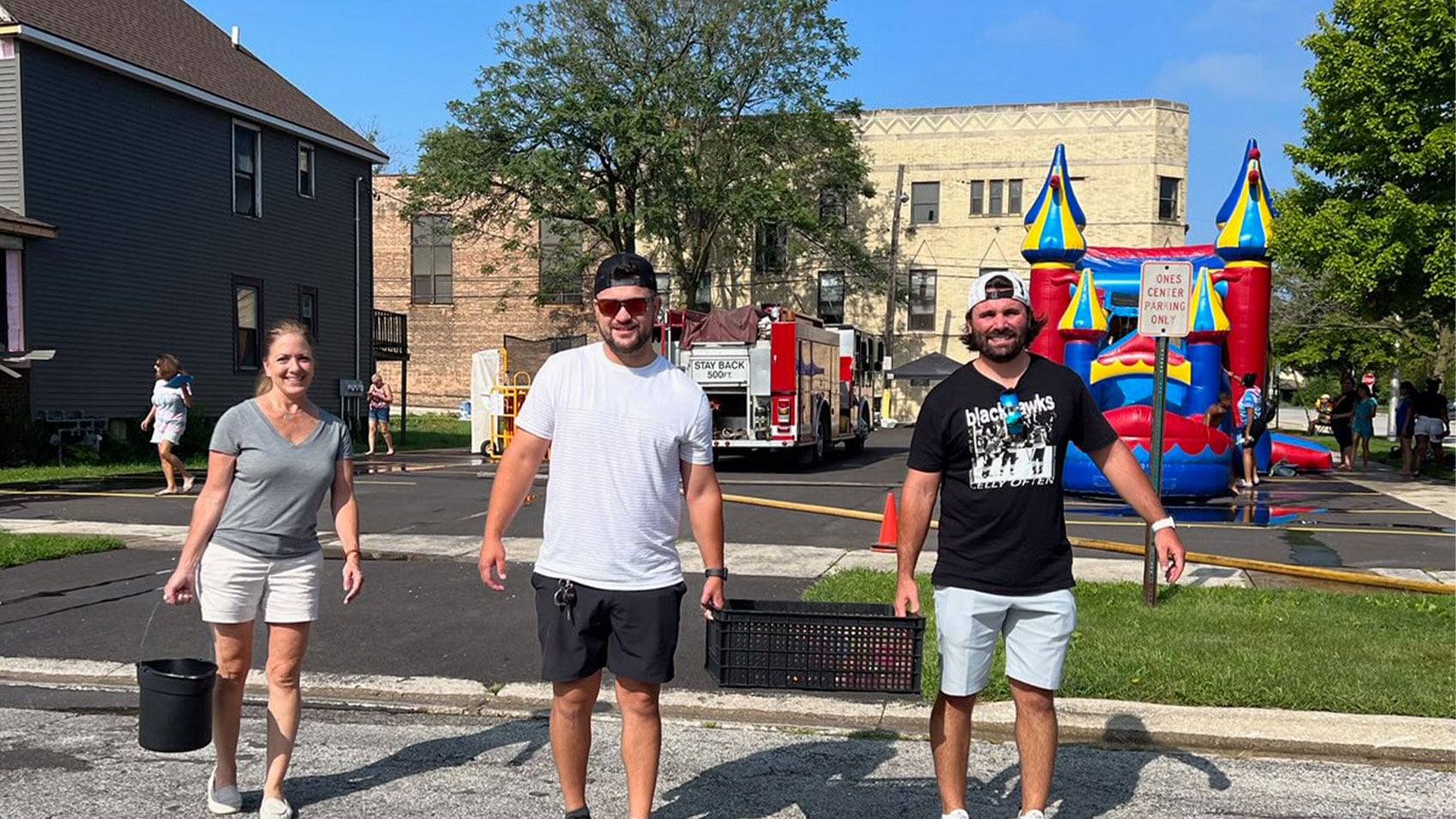 Let's Pave team at volunteer event for kids