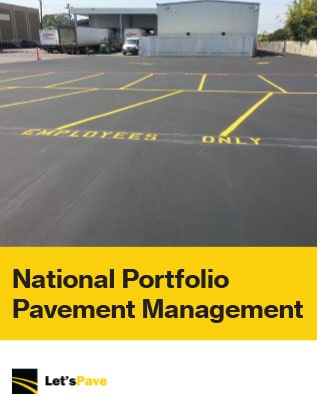 cover for resource about national pavement portfolio management
