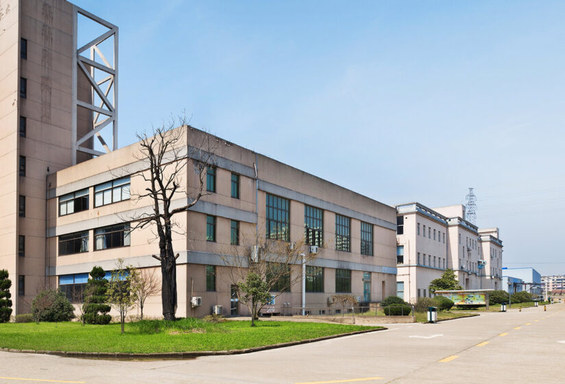 exterior of commercial real estate building