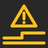 trip hazard sign icon
