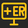 ER sign icon